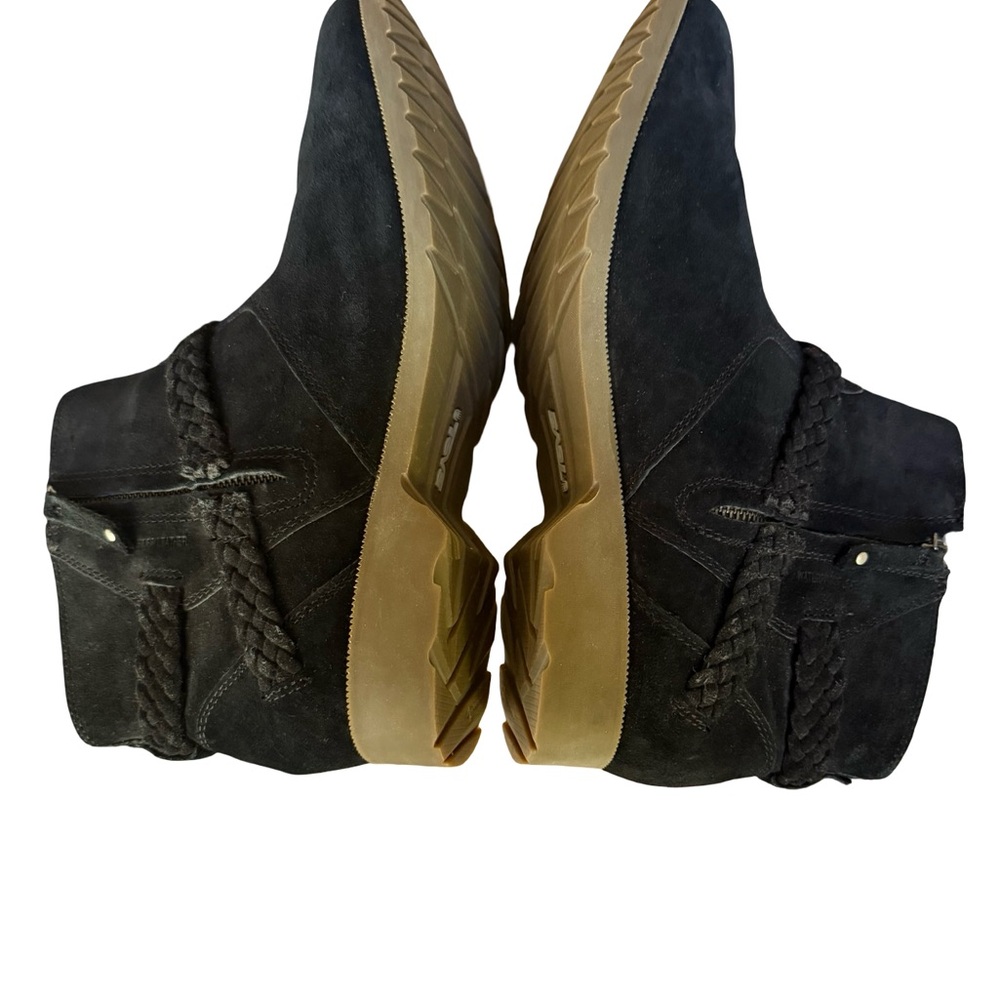 NWOB Teva Women’s Delavina Black Suede Ankle Boots Size 11 - Picture 7 of 10
